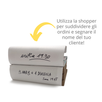 250 pz Shopper pizza flat bag € 0,274 Cad + Iva